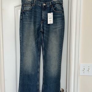 Zara Women's Classic Blue Boot Cut Jeans